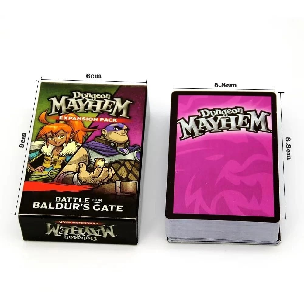 Dungeons & Dragons Dungeon Mayhem: Battle for Baldur’s Gate – Expansion (C76940000) with Minsc, Boo & Jaheira