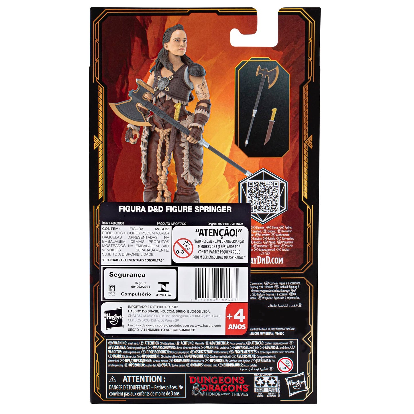 Holga 6-Inch Collectible Figure | Dungeons & Dragons Golden Archive – Honor Among Thieves