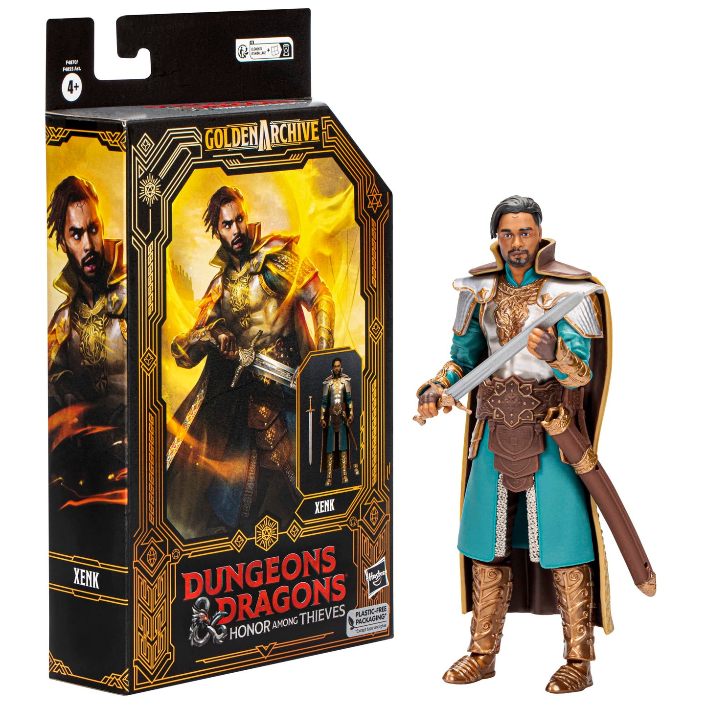Dungeons & Dragons Golden Archive Xenk 6-Inch Collectible Figure