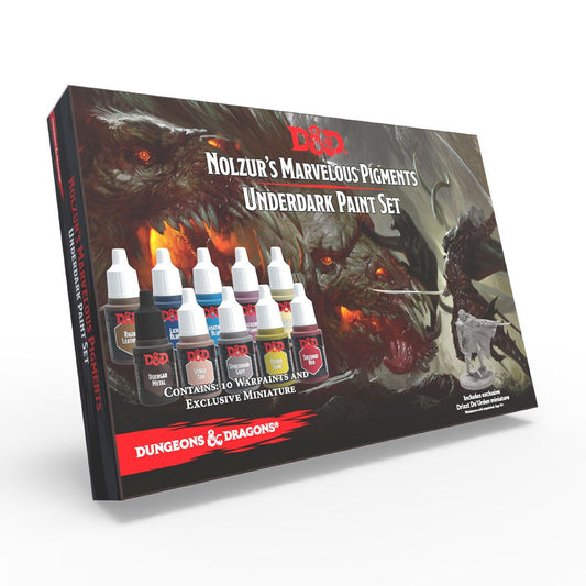 Dungeons & Dragons: Nolzur's Marvelous Pigments Underdark Paint Set