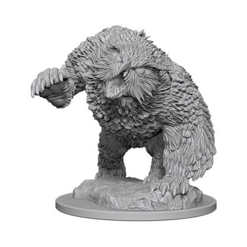 Dungeons & Dragons Nolzur’s Marvelous Unpainted Owlbear Miniature – W12.5 | Primed, Ready to Paint