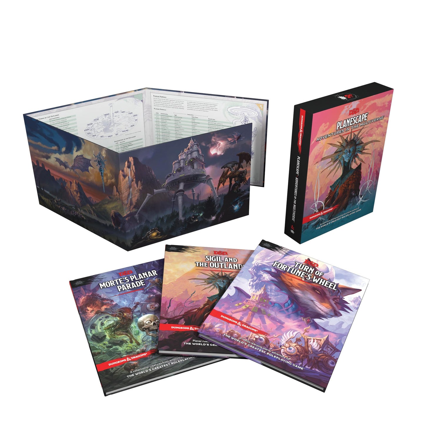 Planescape: Adventures in the Multiverse – D&D Campaign Collection (Setting, Adventure, Bestiary, DM Screen)