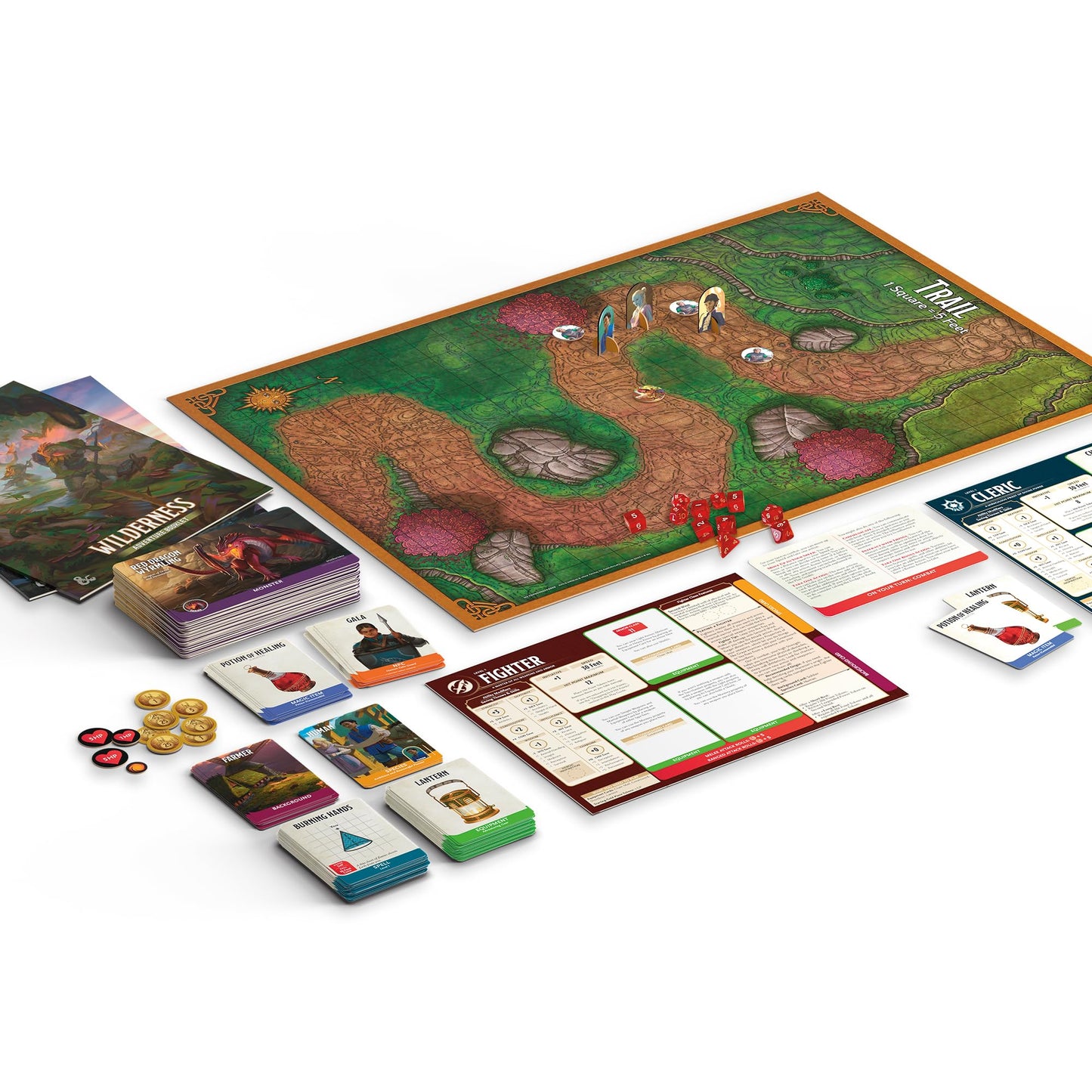 Dungeons & Dragons Starter Set: Heroes of the Borderlands - Cooperative Fantasy Adventure for 3-5 Players