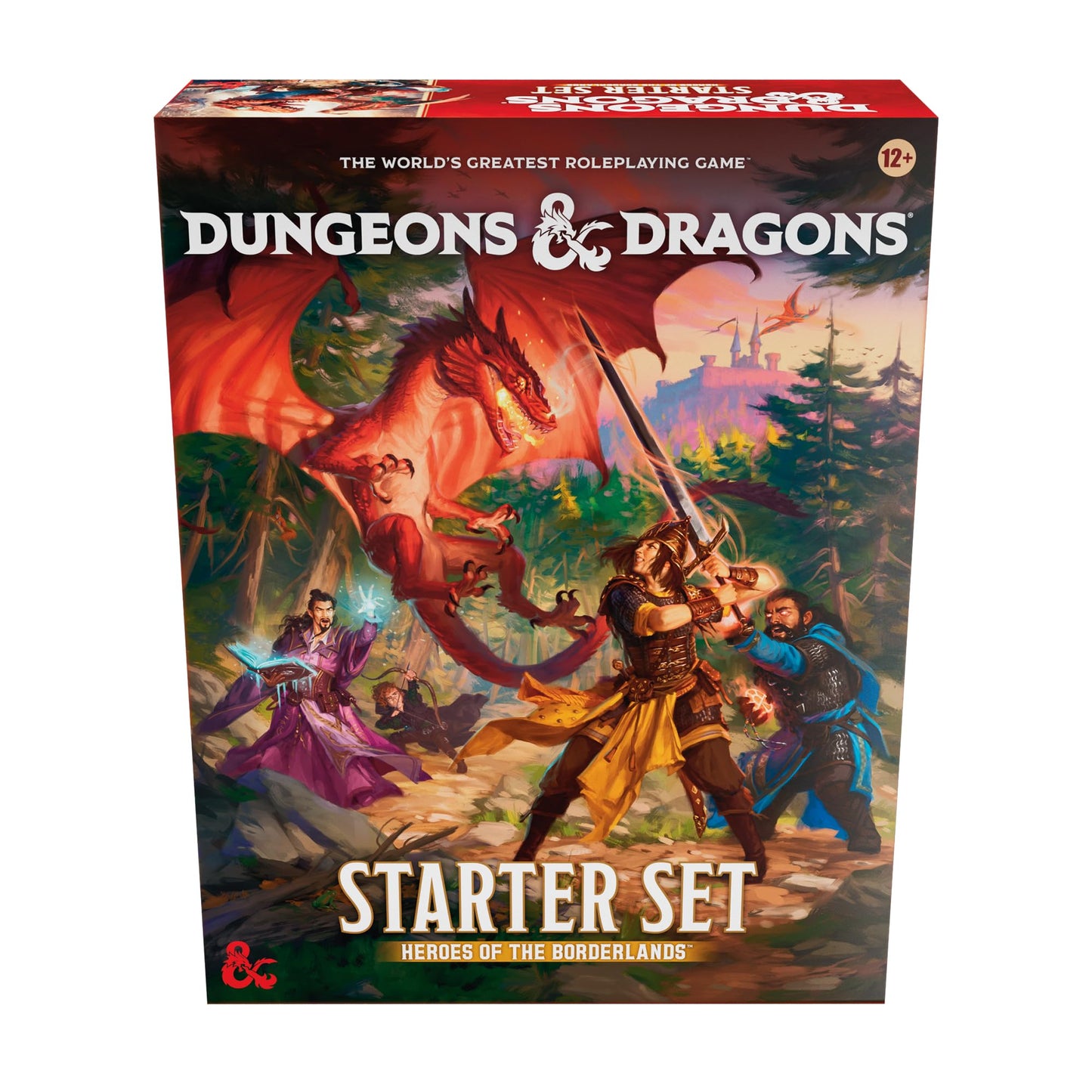 Dungeons & Dragons Starter Set: Heroes of the Borderlands - Cooperative Fantasy Adventure for 3-5 Players