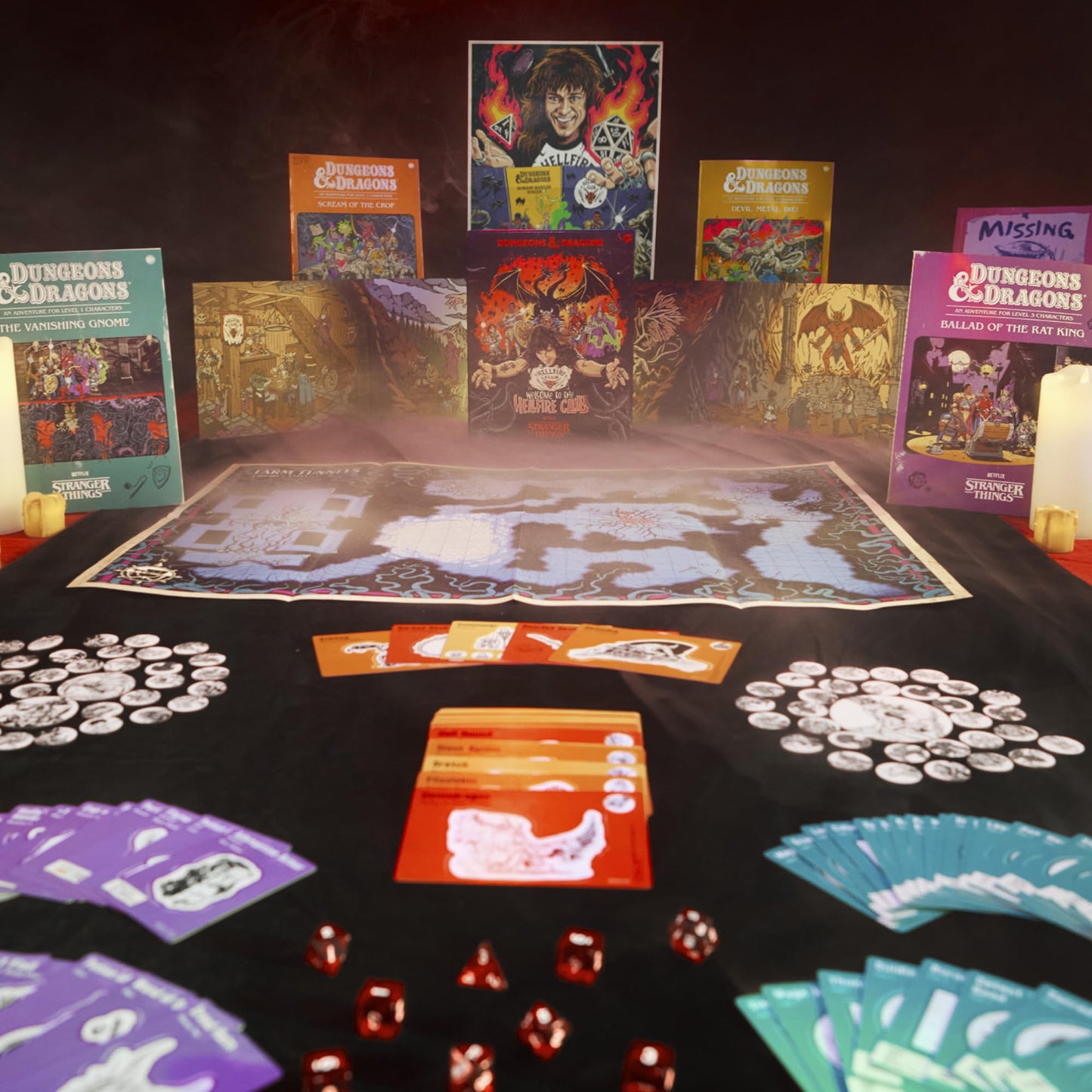 Stranger Things: Welcome to The Hellfire Club - Dungeons & Dragons Adventure Game (3-5 Players)