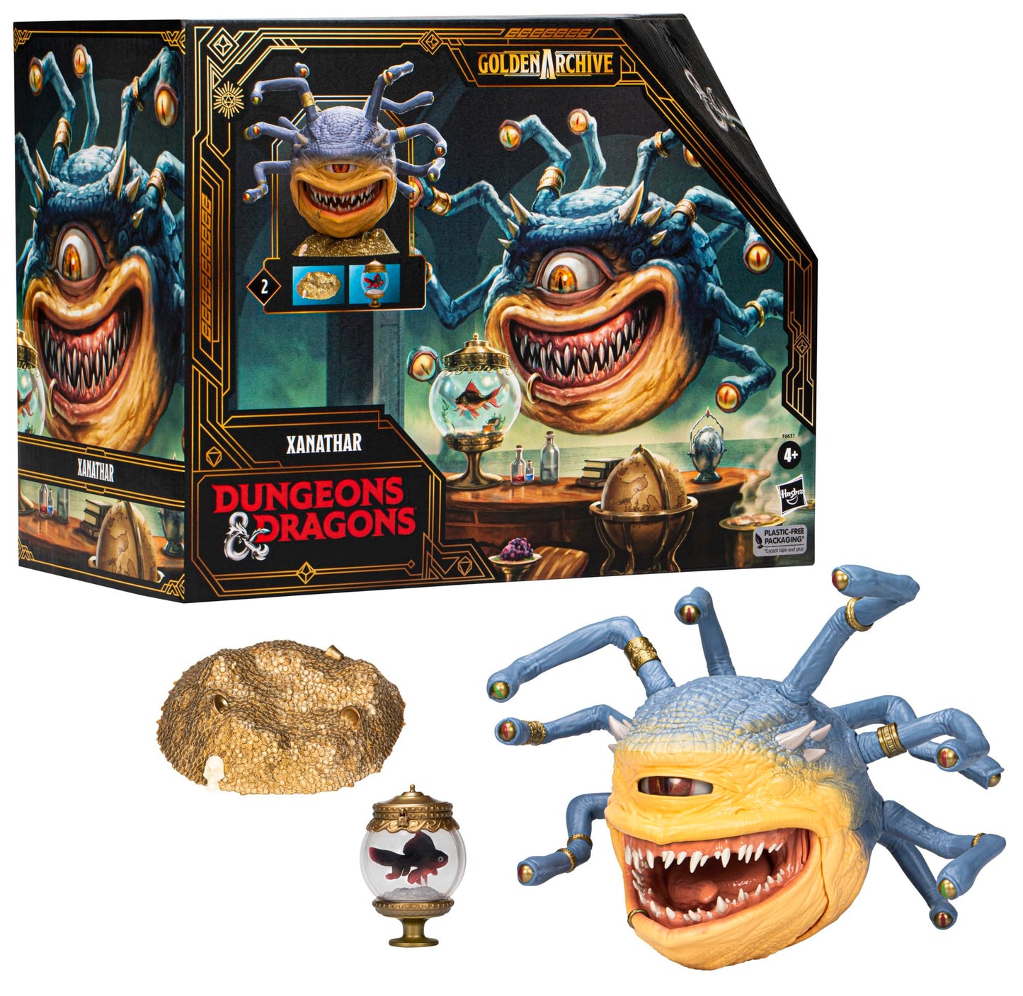 Dungeons & Dragons Golden Archive Xanathar Figure – 6-Inch Collectible