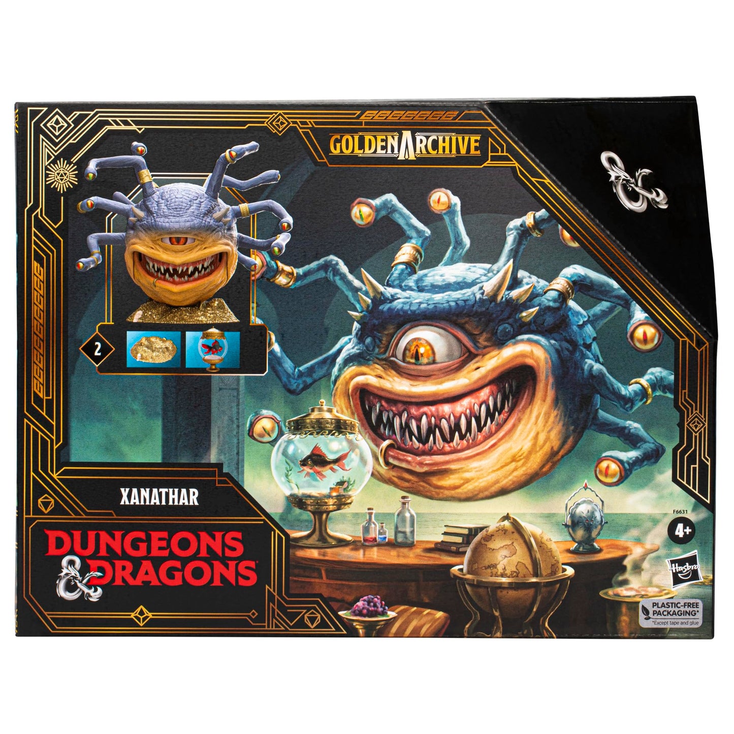 Dungeons & Dragons Golden Archive Xanathar Figure – 6-Inch Collectible