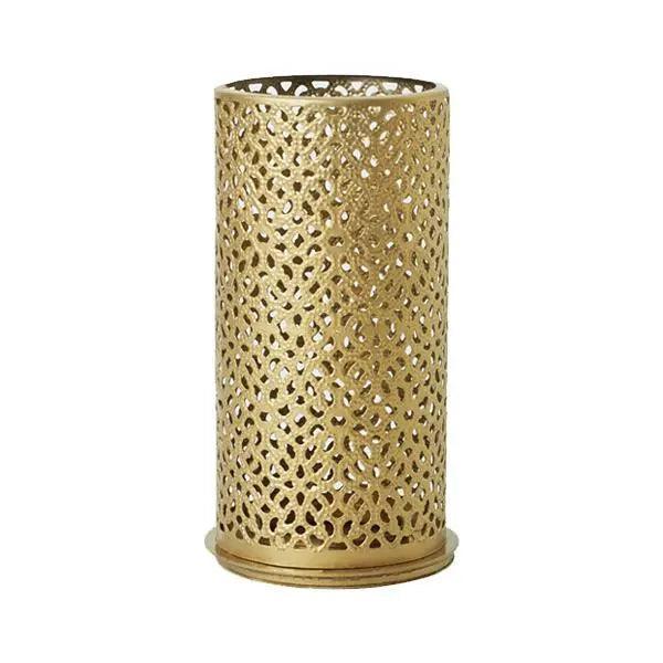 Duni Bliss Gold Candleholder Metal 140x75mm
