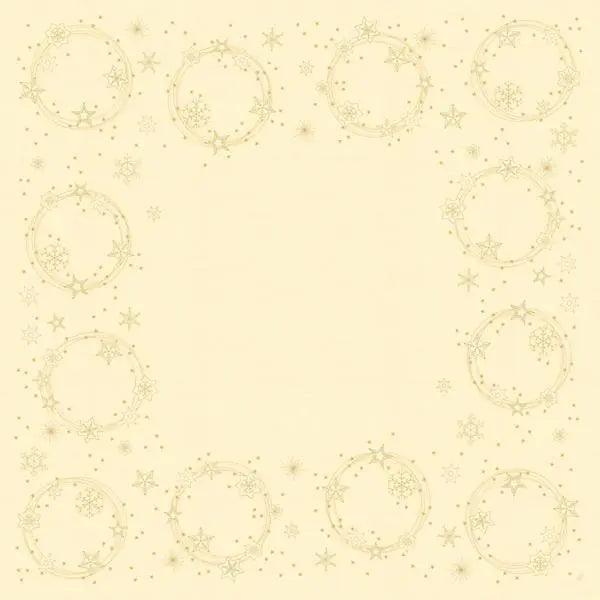 Duni Star Shine Cream Slipcover Dunisilk 84x84cm
