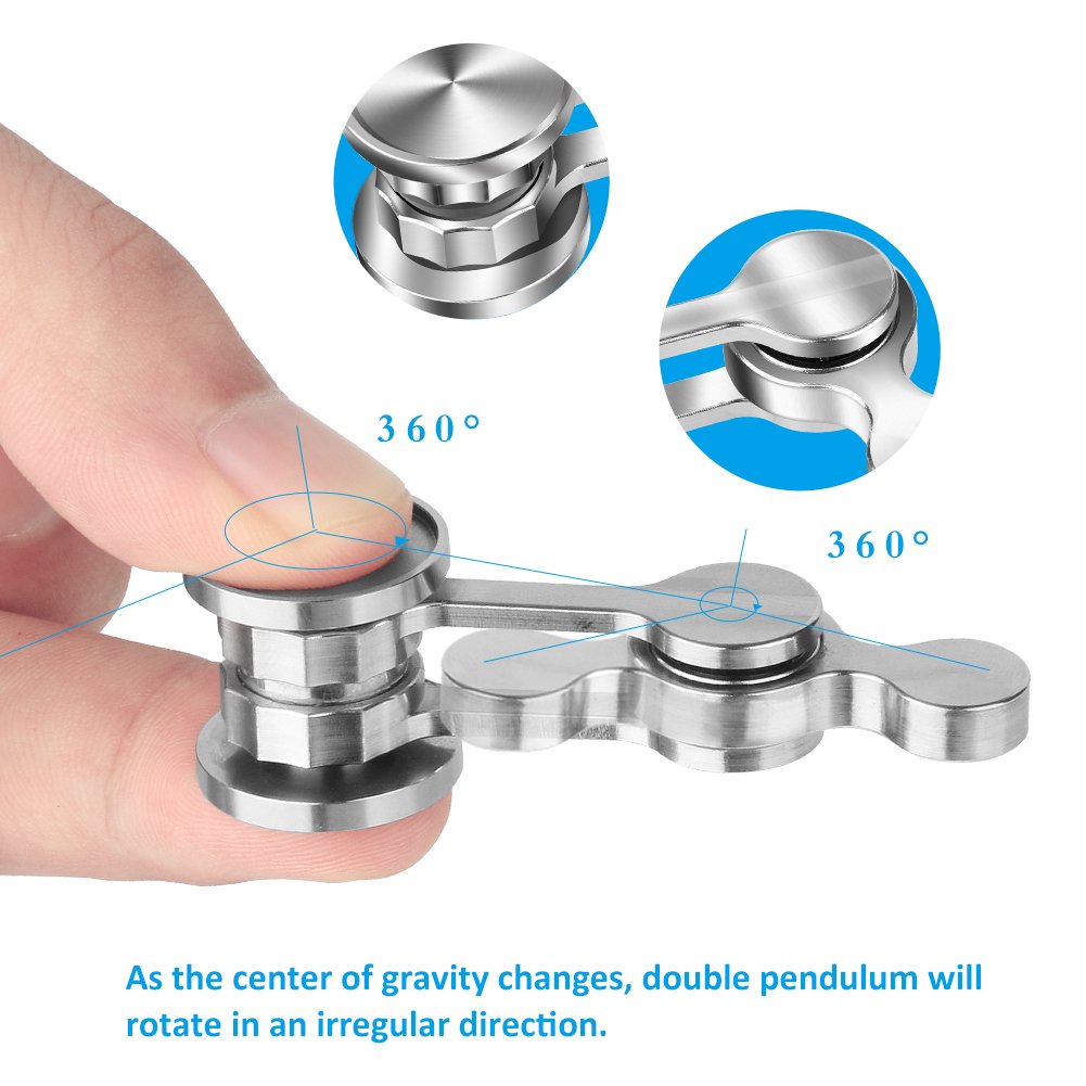 Duomishu Fidget Spinner – Ultra Durable Stainless Steel Focus Toy