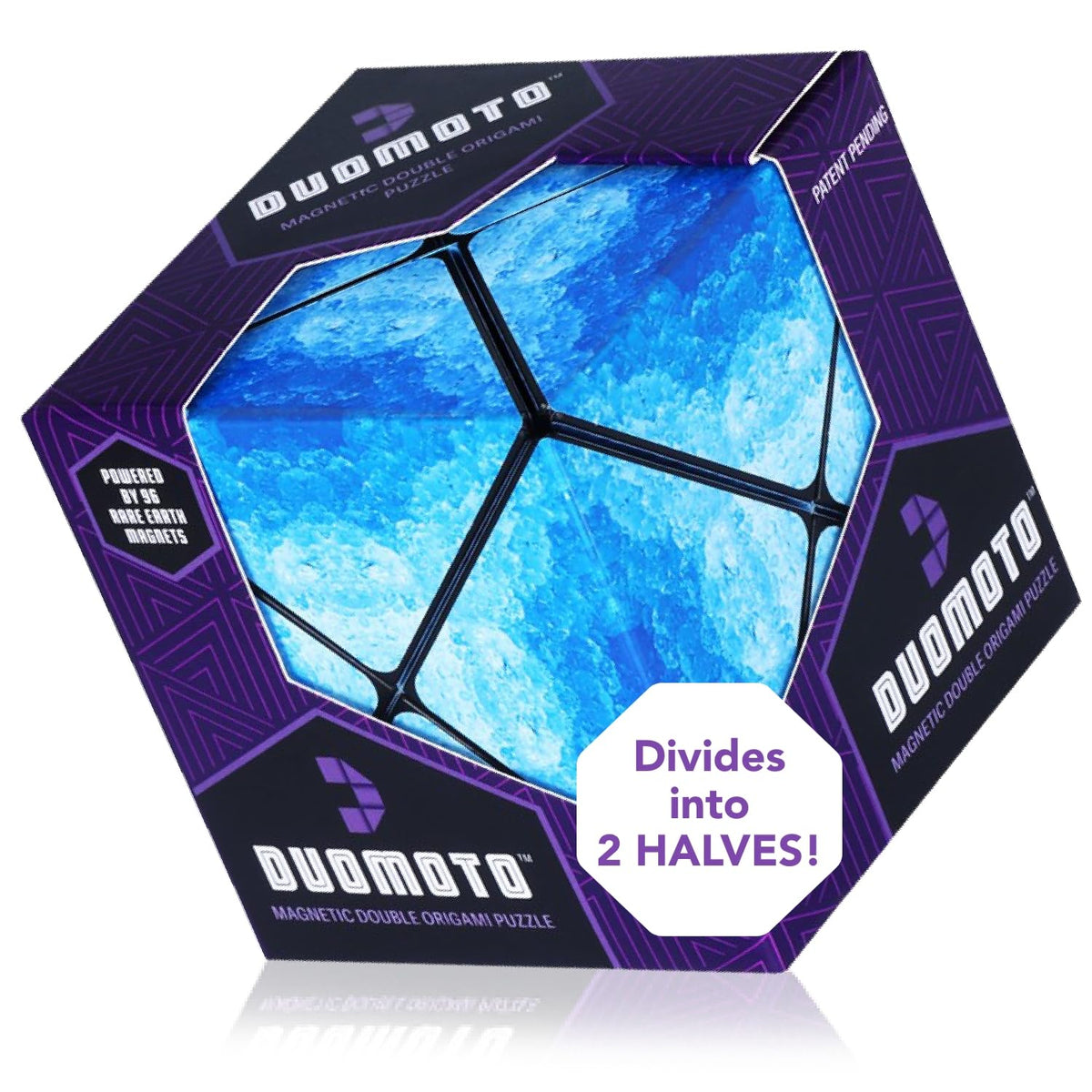 Duomoto Magnetic Transforming Cube – 96 Magnets, 100+ Shapes