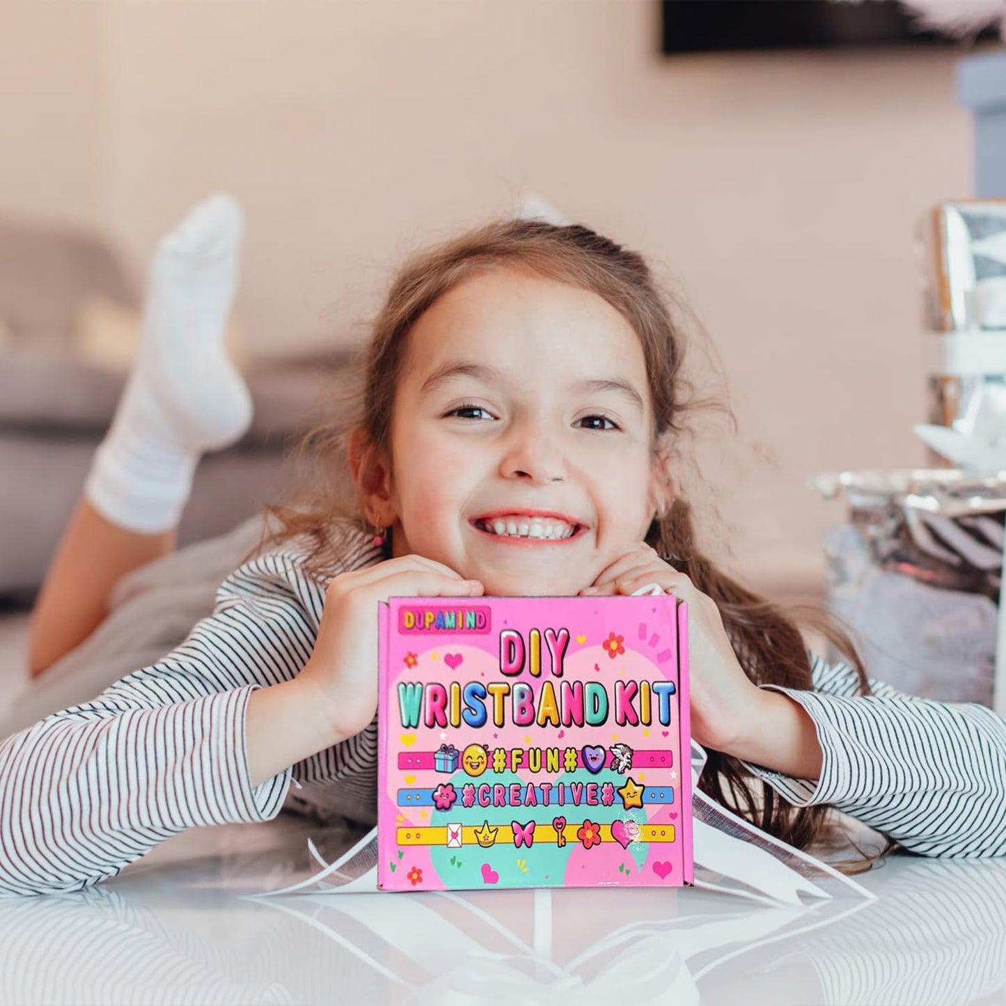 Dupamind Friendship Bracelet Making Kit for Girls | DIY Jewelry Craft for Kids Ages 5–12