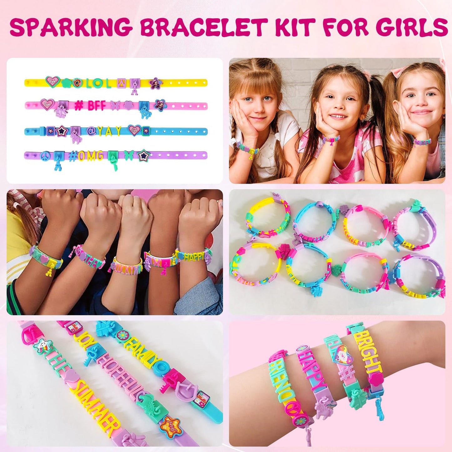 Dupamind Friendship Bracelet Making Kit for Girls | DIY Jewelry Craft for Kids Ages 5–12