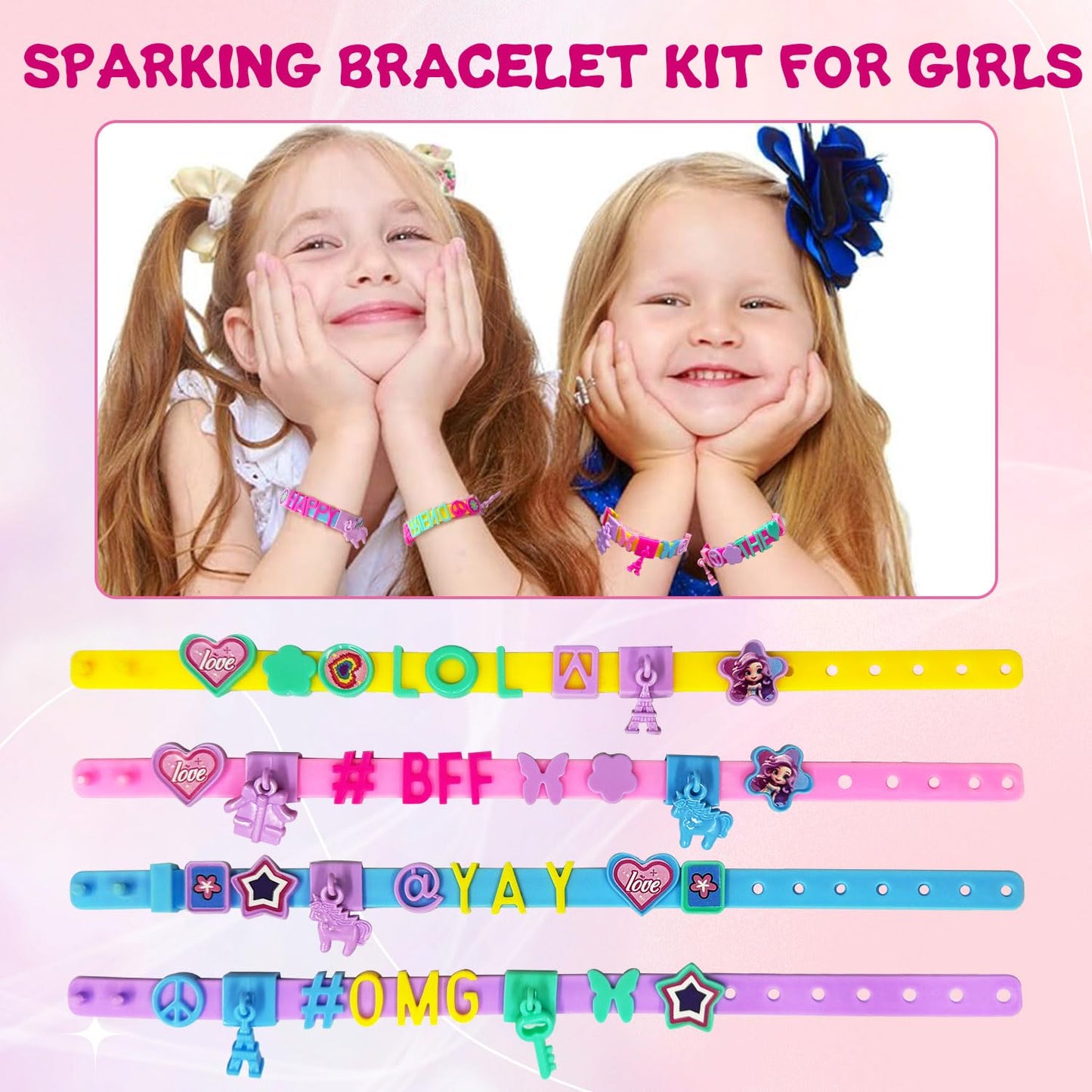 Dupamind Friendship Bracelet Making Kit for Girls | DIY Jewelry Craft for Kids Ages 5–12