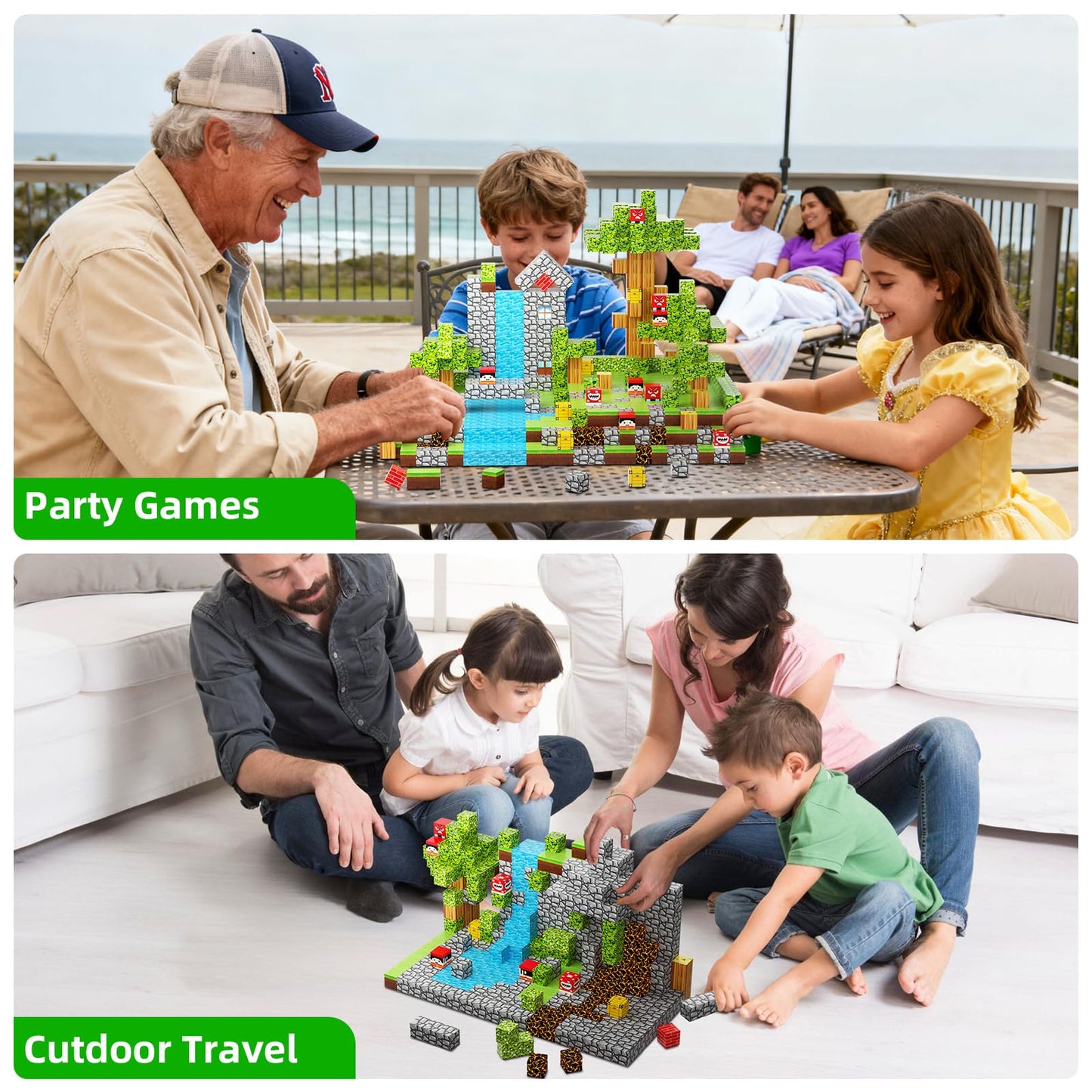 DUSH PACE 176 PCS Magnetic Blocks for Kids 4-8 | STEM Building Toys and Educational Tiles