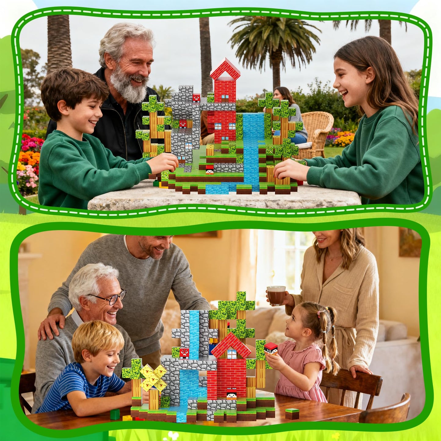 DUSH PACE Magnetic Building Blocks – 120 Pcs STEM Toy Set for Kids 3-12 with Storage Bag