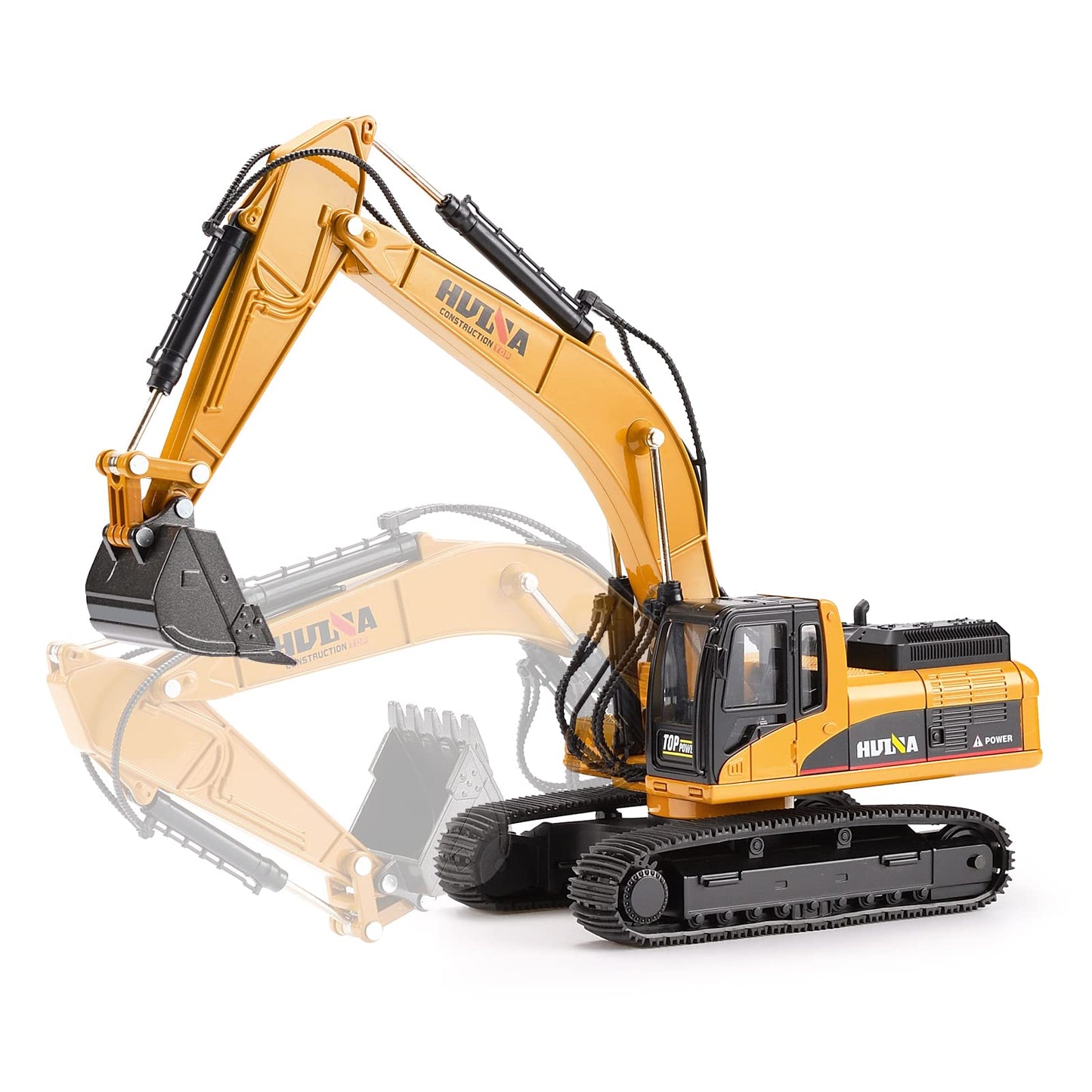Duturpo 1/40 Scale Metal Excavator Toy – Diecast Construction Digger for Boys & Kids