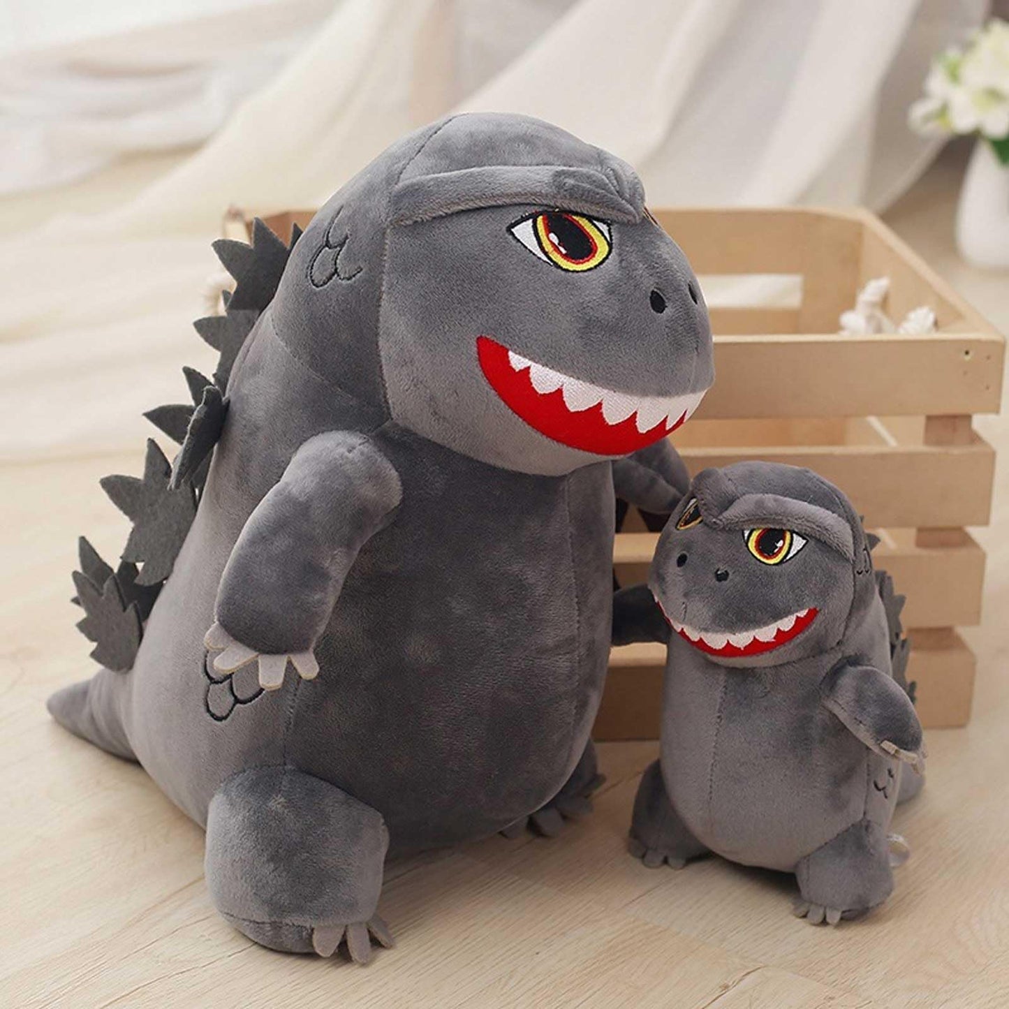 DUUGER Dinosaur Monster Plush Toy – Cartoon Creature Stuffed Animal for Kids & Fans