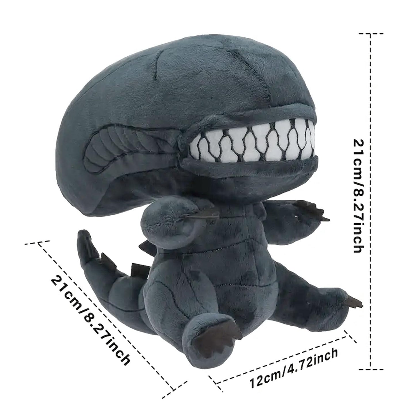 DUUGER Monster Alien Plush Toy – Cartoon Movie Figures for Kids & Fans (8, 11.8, 15.7 in)