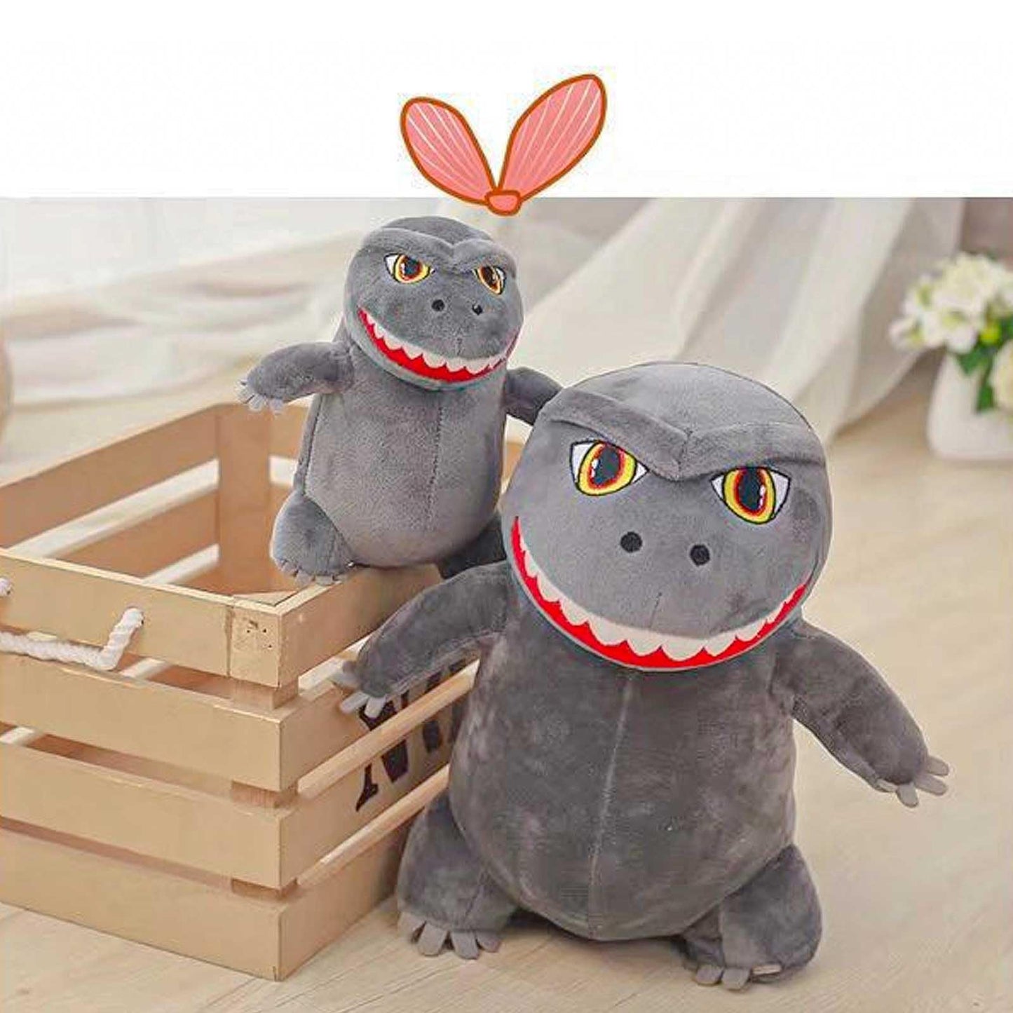 DUUGER Dinosaur Monster Plush Toy – Cartoon Creature Stuffed Animal for Kids & Fans