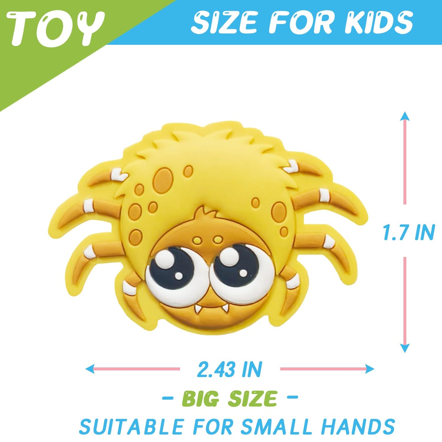 DUUMI Toddler Fridge Magnets – Insect & Animal Toys for 1-3 Year Olds (3D, Safe Full-Back)