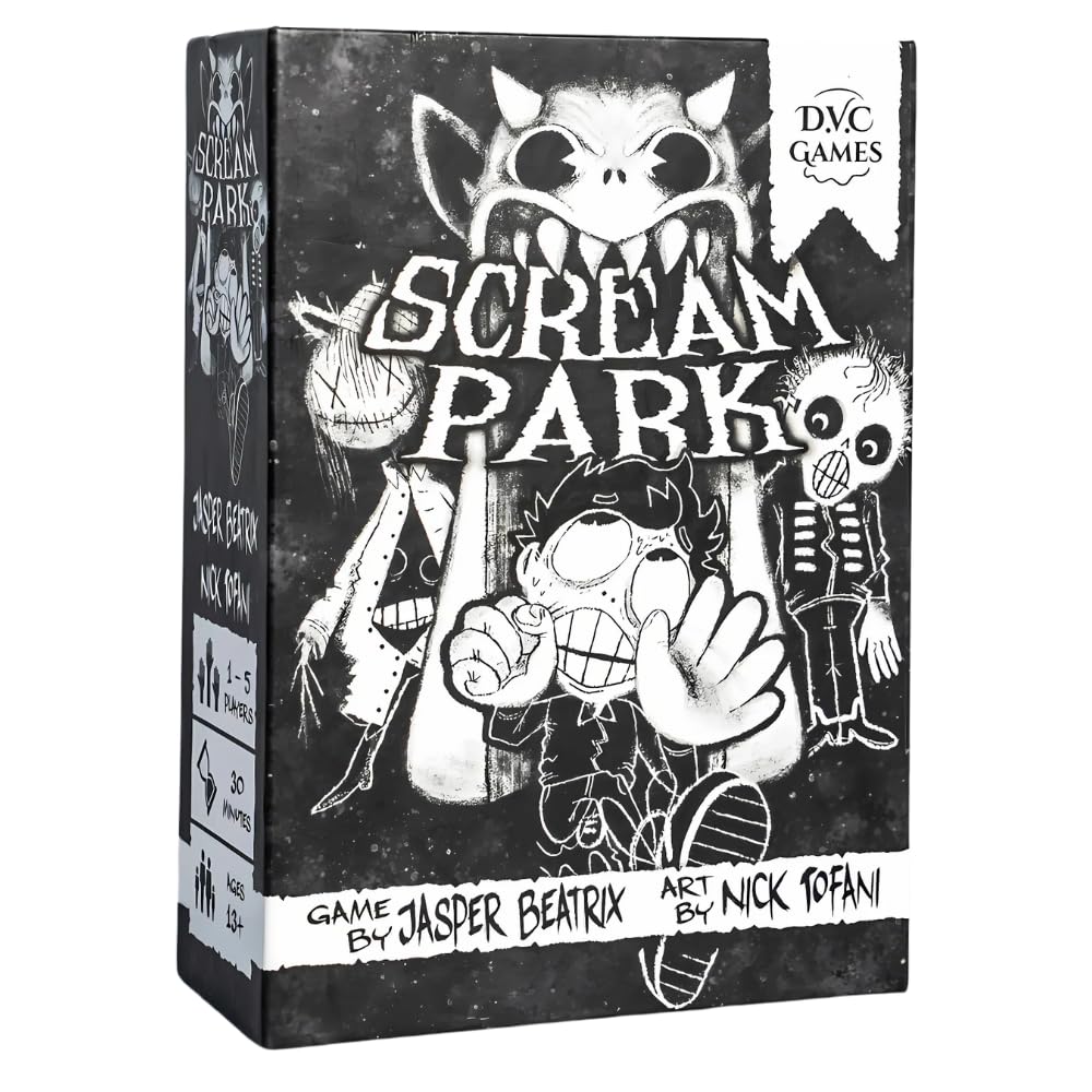 DVC Games: Scream Park The Board Game – Haunted Drafting Experience