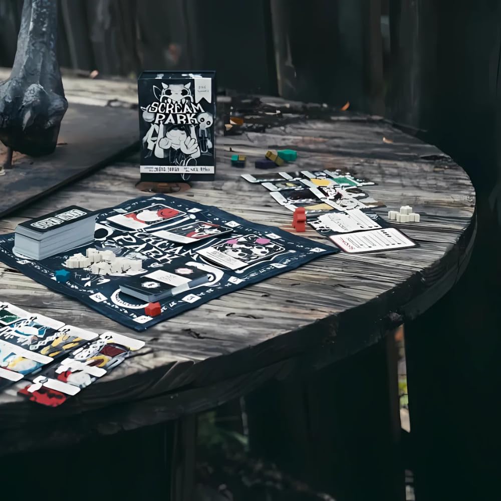 DVC Games: Scream Park The Board Game – Haunted Drafting Experience
