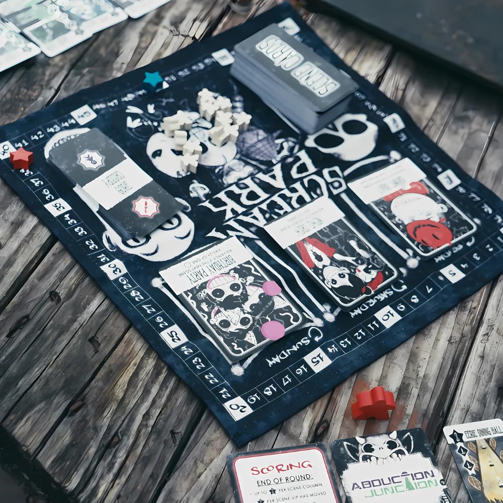 DVC Games: Scream Park The Board Game – Haunted Drafting Experience