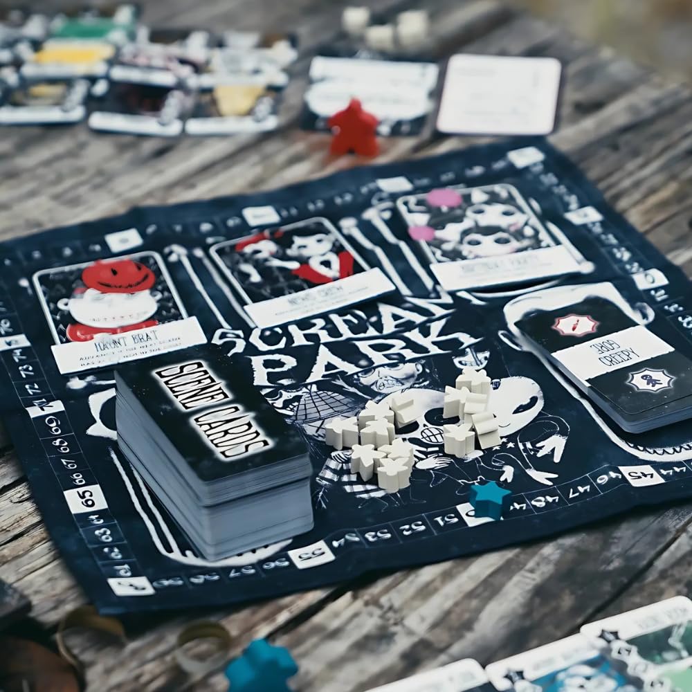 DVC Games: Scream Park The Board Game – Haunted Drafting Experience