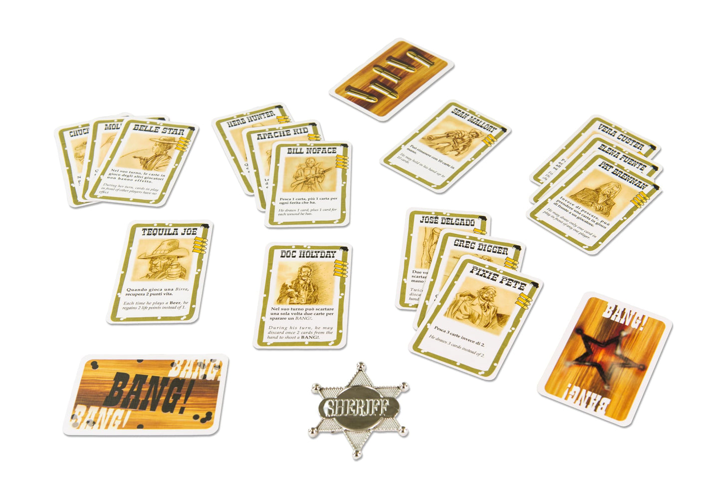 BANG! The Bullet! by dV Giochi — Hidden-Role Card Game for 3–8 Players