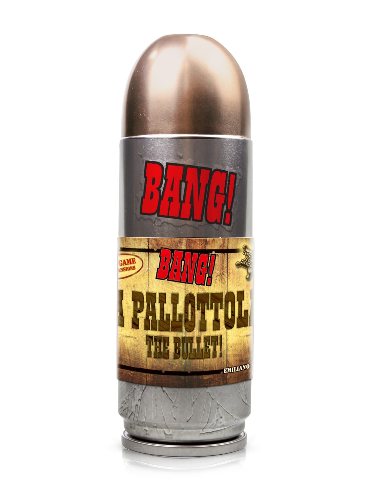 BANG! The Bullet! by dV Giochi — Hidden-Role Card Game for 3–8 Players