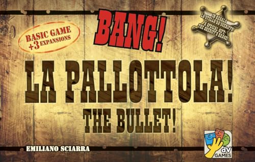 BANG! The Bullet! by dV Giochi — Hidden-Role Card Game for 3–8 Players