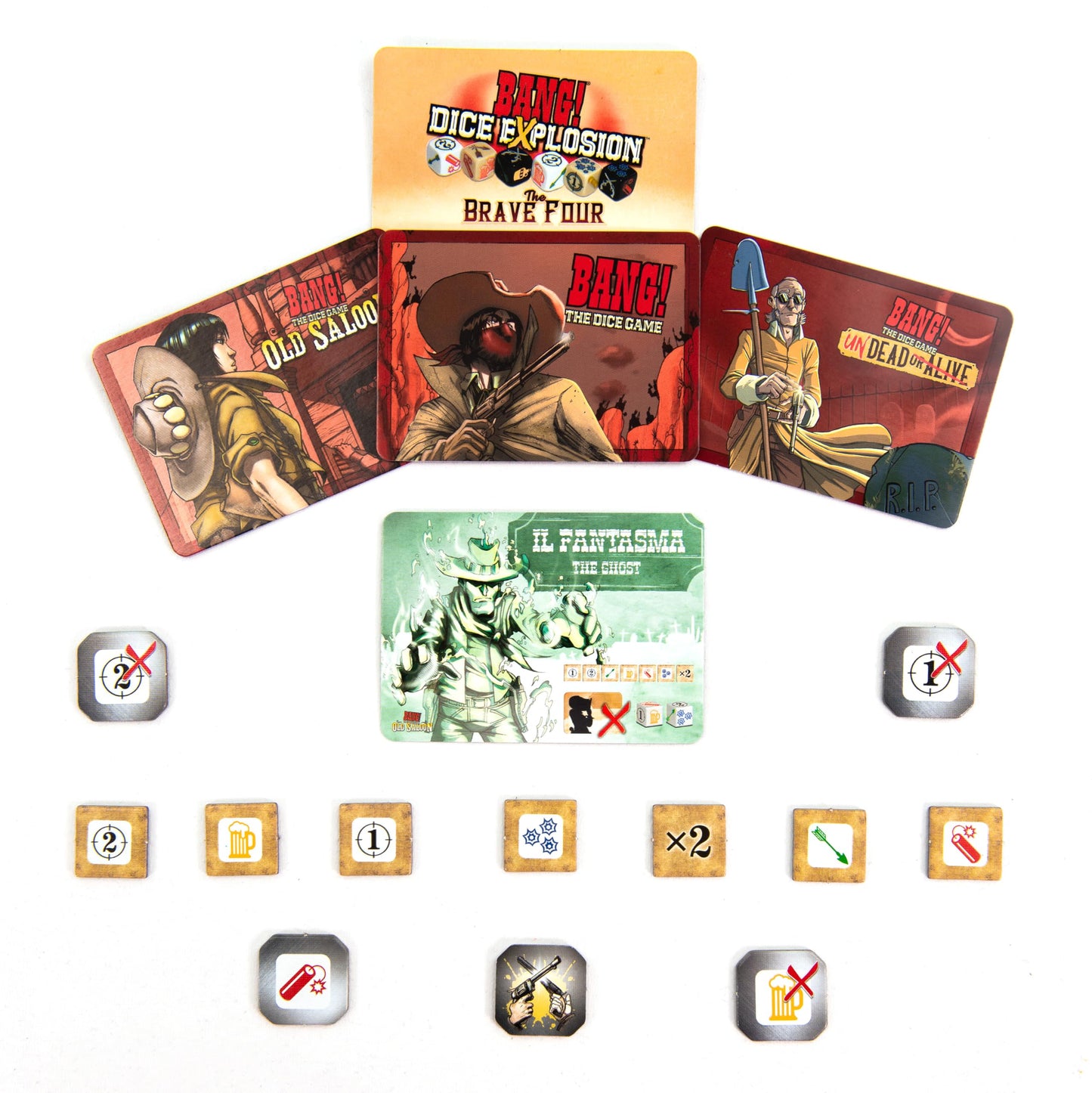 dV Giochi Bang Dice Explosion – The Dice Game for 3–8 Players (Ages 8+)