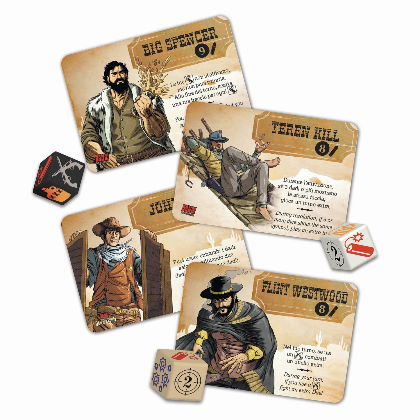 dV Giochi Bang Dice Explosion – The Dice Game for 3–8 Players (Ages 8+)