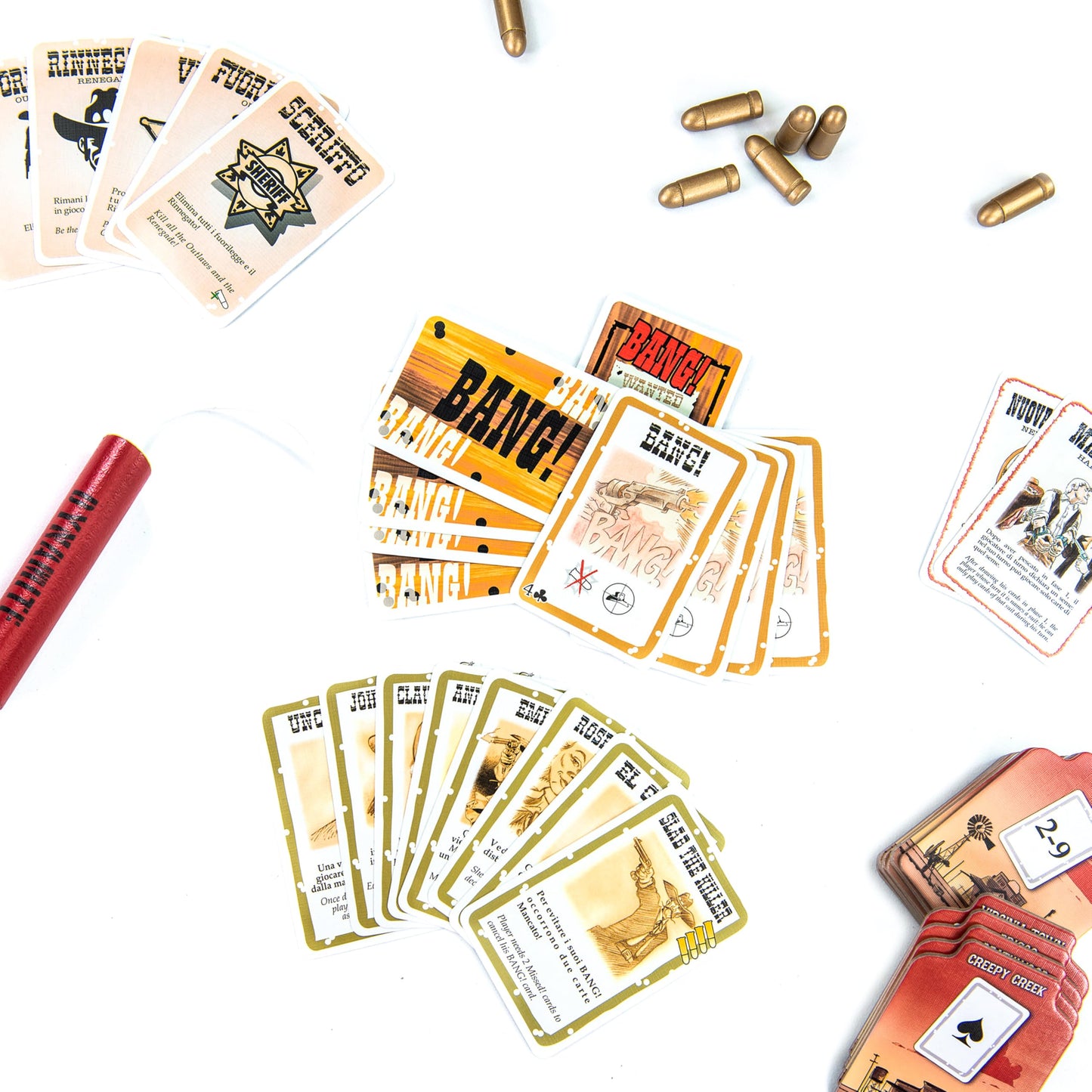 dV Giochi Bang Dynamite Box – Full Cards + Expansions | Strategy Board Game