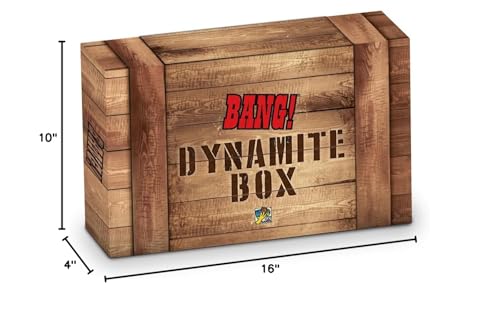 dV Giochi Bang Dynamite Box – Full Cards + Expansions | Strategy Board Game