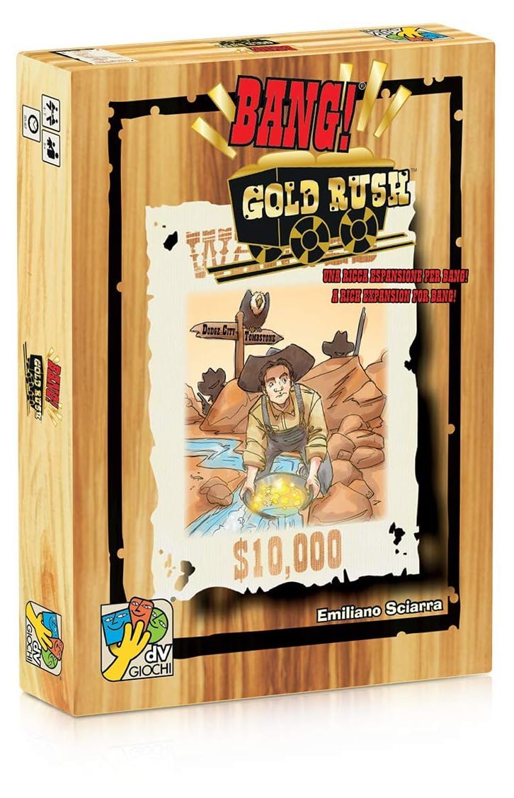 dV Giochi Bang! The Gold Rush Expansion for BANG! Card Game