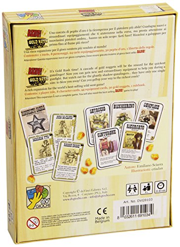 dV Giochi Bang! The Gold Rush Expansion for BANG! Card Game