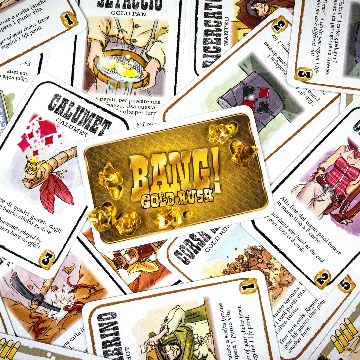 dV Giochi Bang! The Gold Rush Expansion for BANG! Card Game