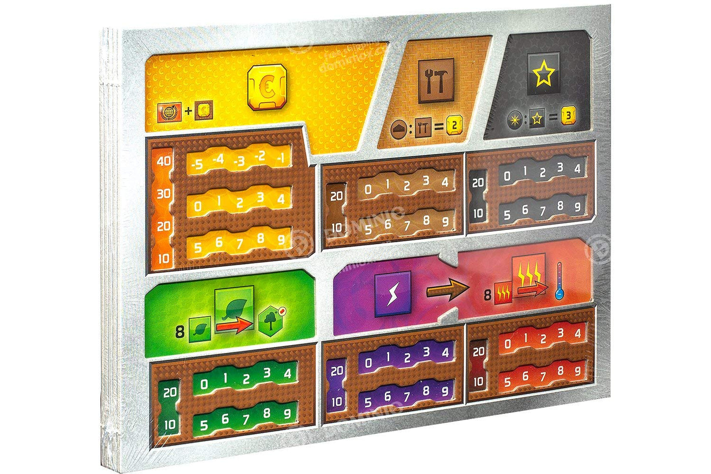 dV Giochi Terraforming Mars Dual Layer Player Planks - 1-5 Players, 16+