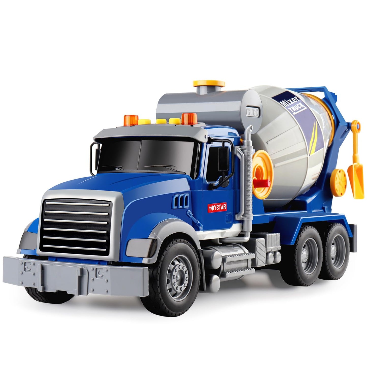 Dwi Dowellin Toddler Trucks: Big Cement Mixer with Lights & Sounds