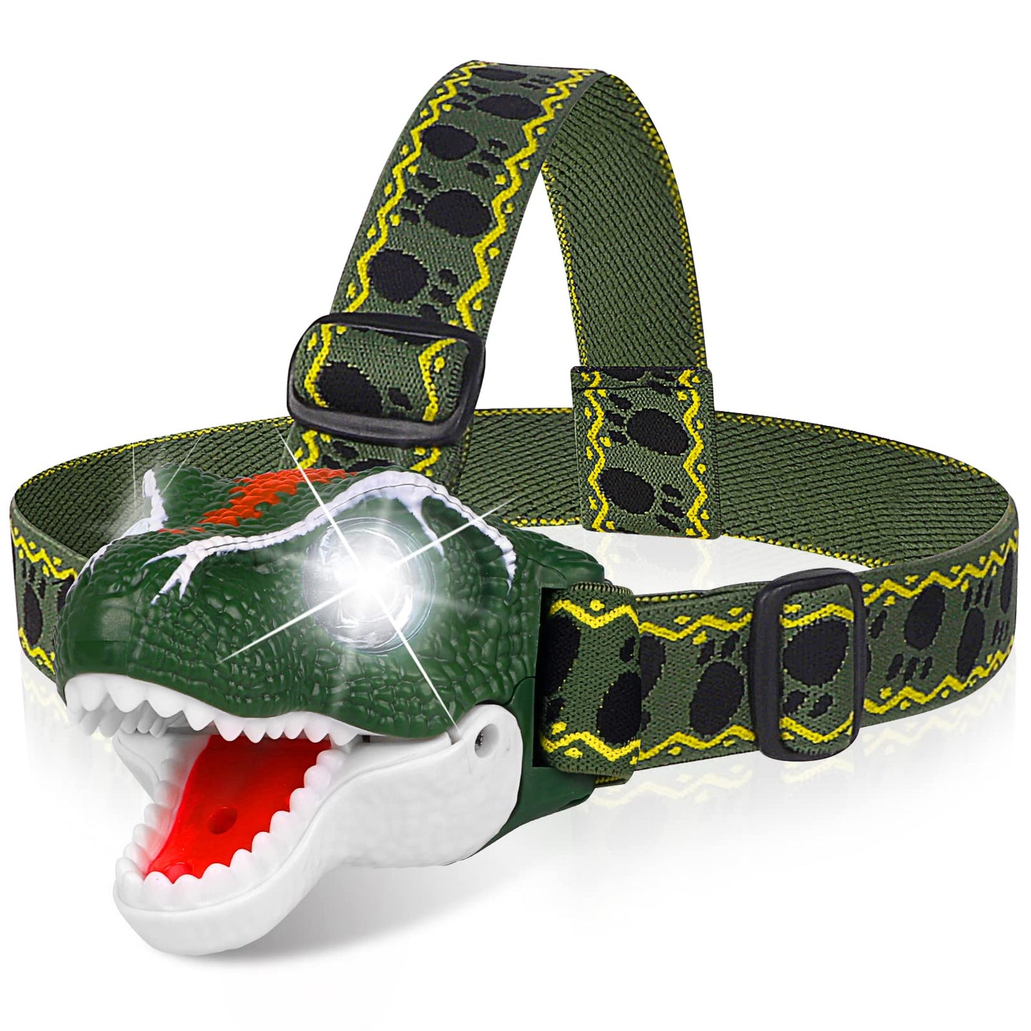 DX DA XIN Dinosaur Headlamp T-Rex – Kids LED Headlamp for Camping & Toys