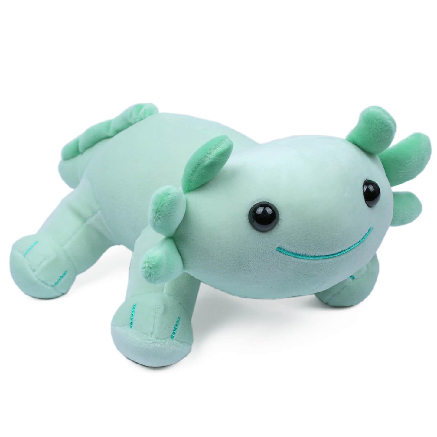 DYBFONO Axolotl Plush Toy – 10.8-inch Soft Cute Salamander Stuffed Pillow for Kids