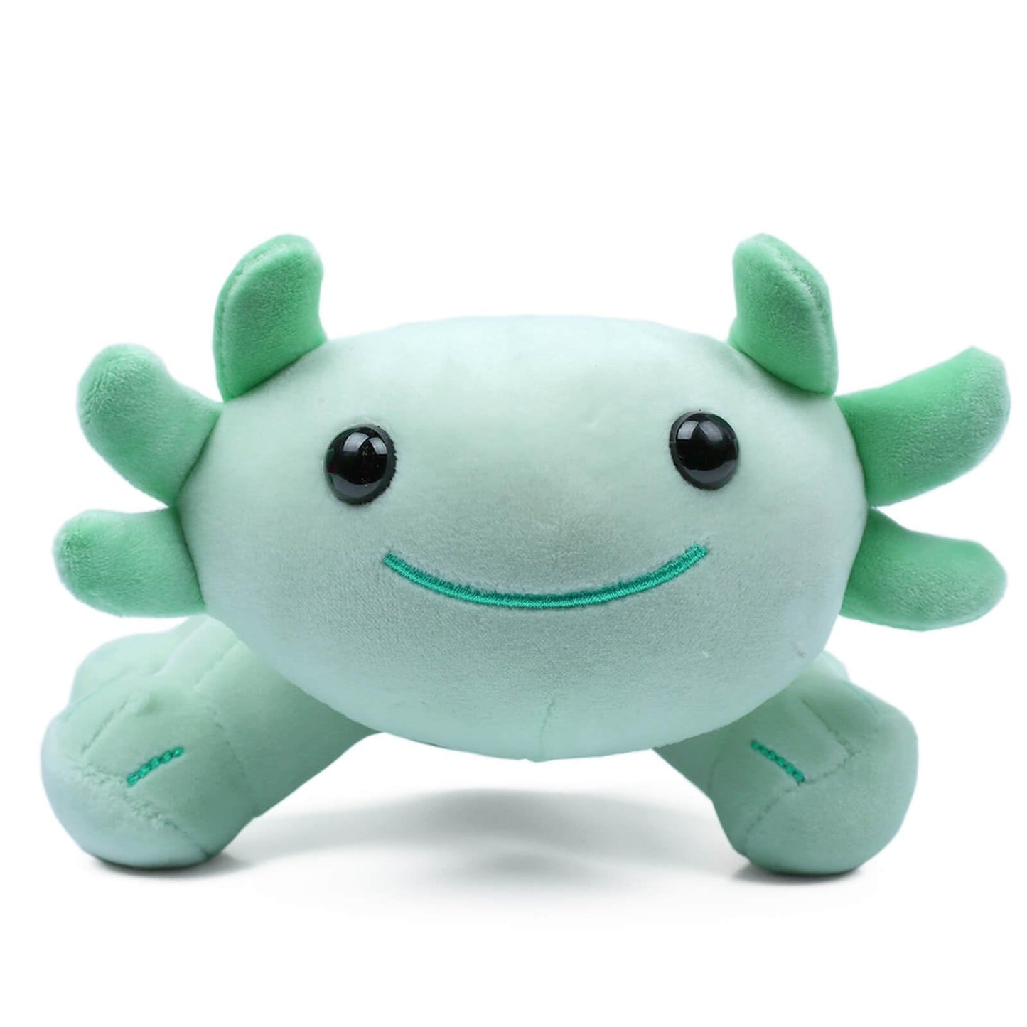 DYBFONO Axolotl Plush Toy – 10.8-inch Soft Cute Salamander Stuffed Pillow for Kids