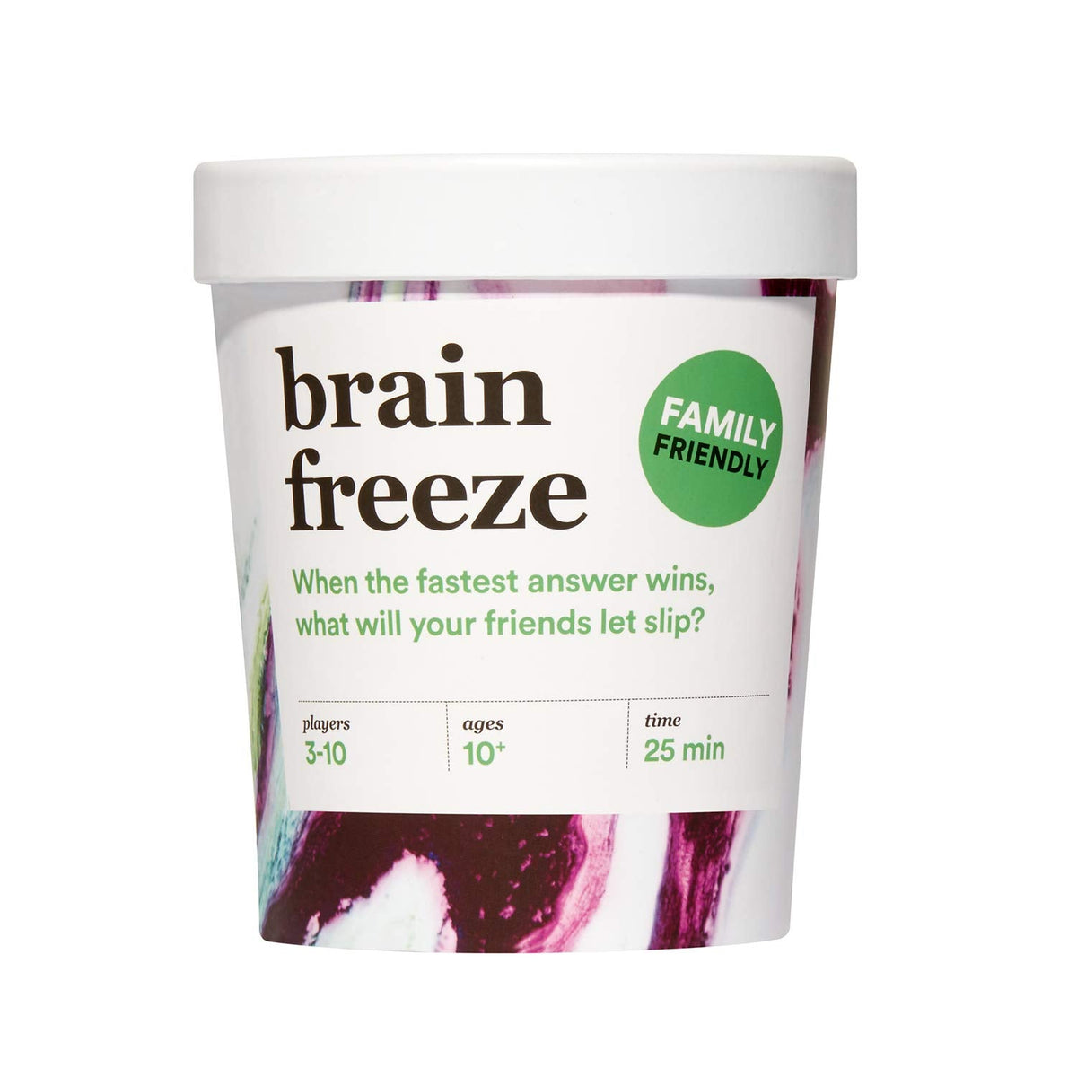 DYCE Brain Freeze Party Game – Hilarious Speak-Before-You-Think Family Card Game