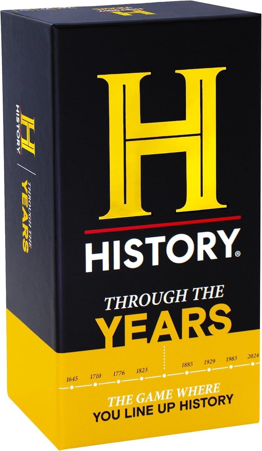 DYCE HISTORY Channel Through The Years – Trivia Card Game (Ages 14+) | 30–45 Min