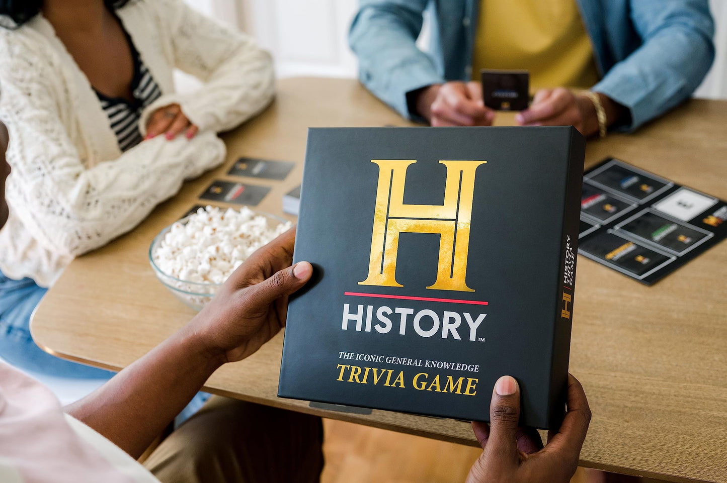 DYCE History Channel Trivia Board Game Deluxe Edition + 80s & 90s Expansion – 2,410+ Questions