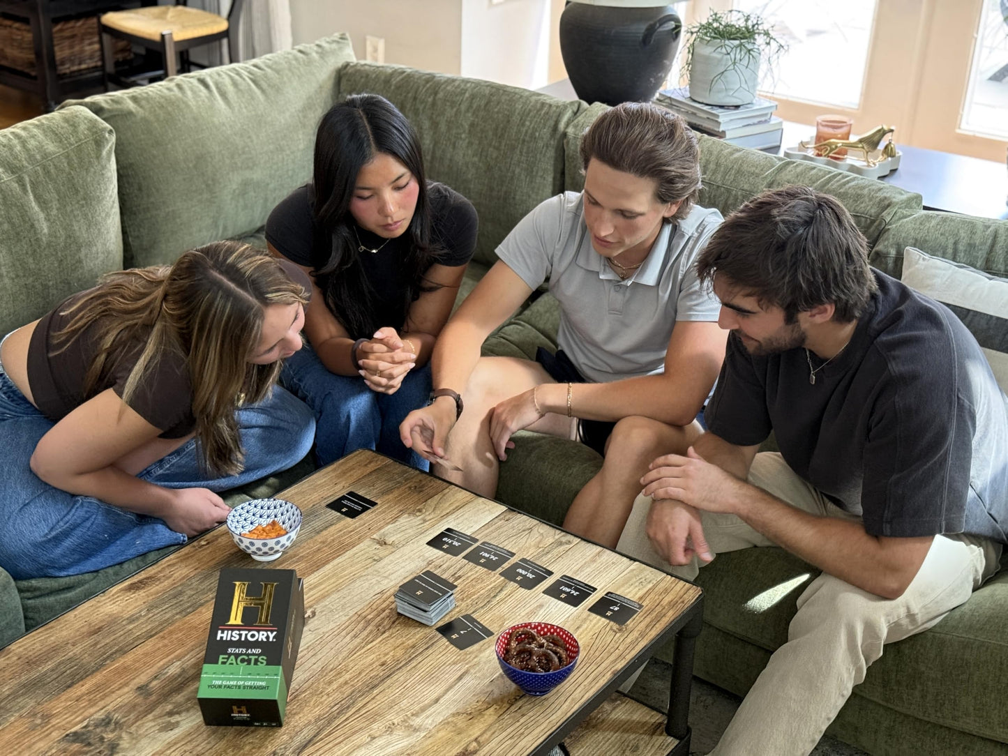 DYCE HISTORY Channel Stats & Facts Card Game – Family & Party Trivia