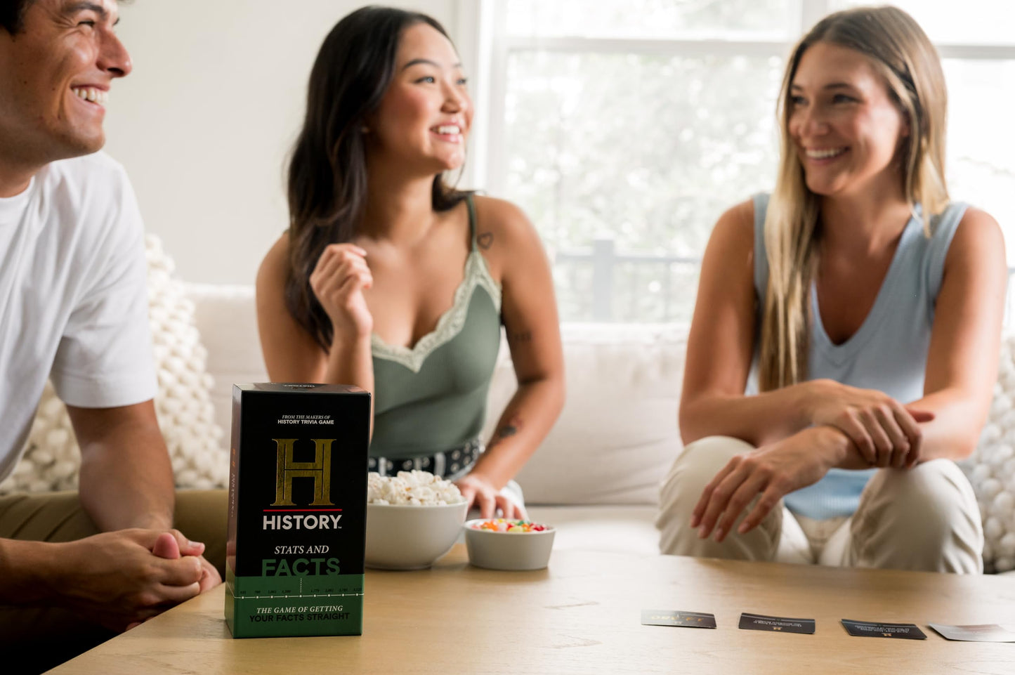 DYCE HISTORY Channel Stats & Facts Card Game – Family & Party Trivia