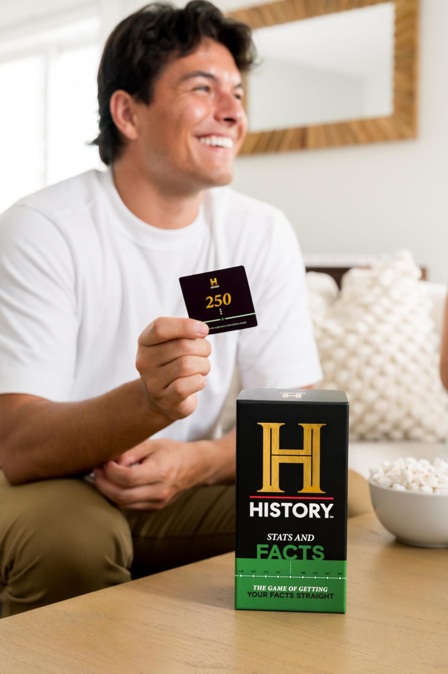 DYCE HISTORY Channel Stats & Facts Card Game – Family & Party Trivia